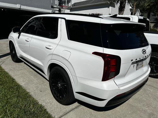 White 2024 Hyundai PALISADE Calligraphy Night Edition