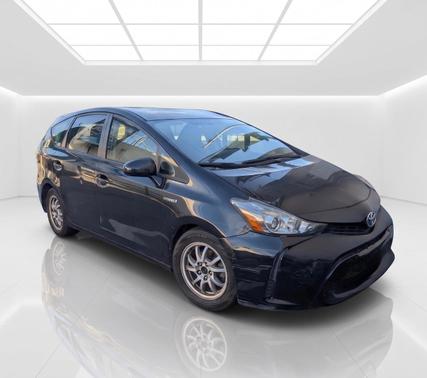 Black 2015 Toyota Prius v Two