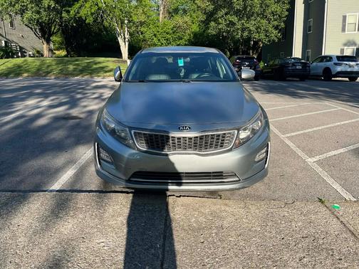 Silver 2014 Kia Optima Hybrid EX
