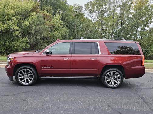 Red 2016 Chevrolet Suburban LTZ