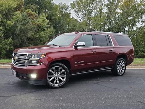 Red 2016 Chevrolet Suburban LTZ