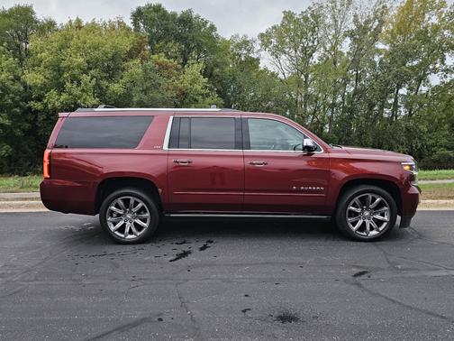 Red 2016 Chevrolet Suburban LTZ
