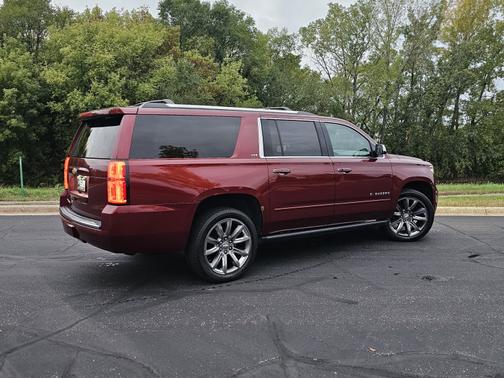 Red 2016 Chevrolet Suburban LTZ