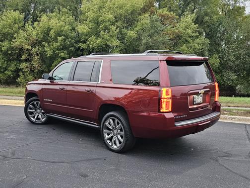 Red 2016 Chevrolet Suburban LTZ