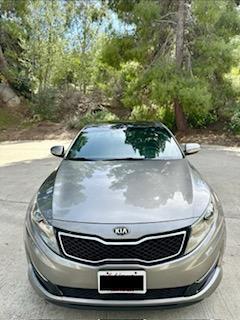 Silver 2013 Kia Optima SXL