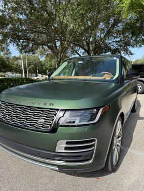 Green 2021 Land Rover Range Rover SV Autobiography LWB