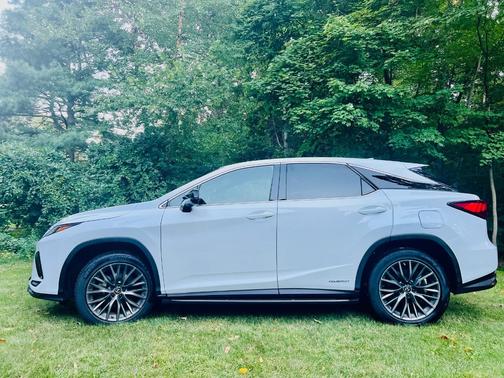 White 2020 Lexus RX 450h F Sport
