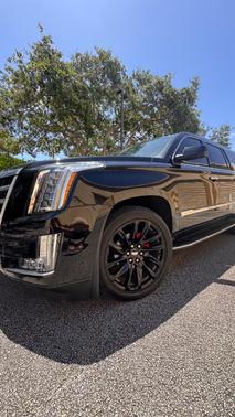 Black 2015 Cadillac Escalade ESV Luxury