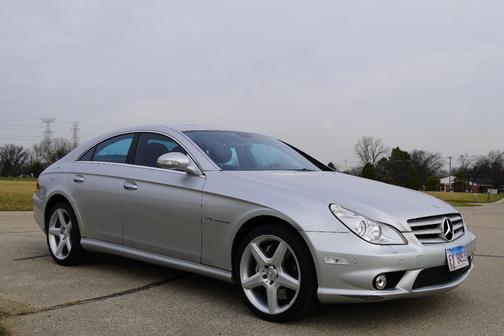Silver 2006 Mercedes-Benz CLS-Class CLS55 AMG