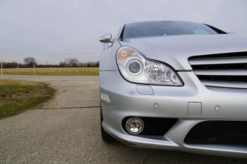 Silver 2006 Mercedes-Benz CLS-Class CLS55 AMG