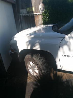 White 2000 Dodge Dakota SLT