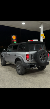 Silver 2022 Ford Bronco Big Bend