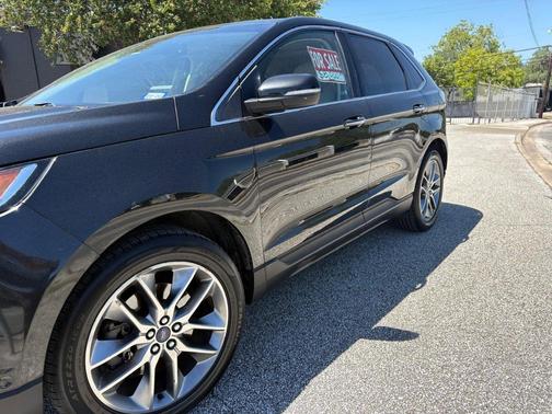 Black 2015 Ford Edge Titanium
