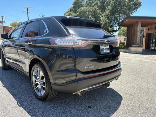 Black 2015 Ford Edge Titanium
