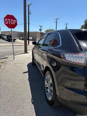 Black 2015 Ford Edge Titanium