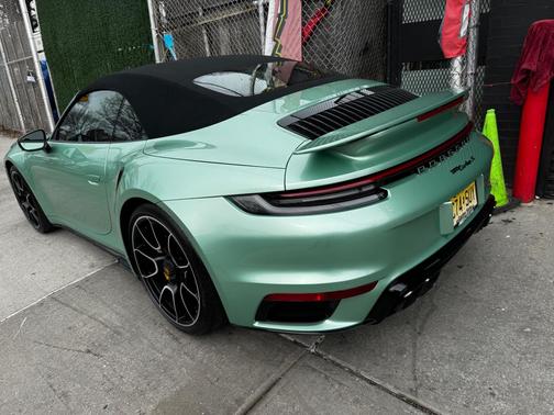 White 2021 Porsche 911 911 Turbo S Cabriolet