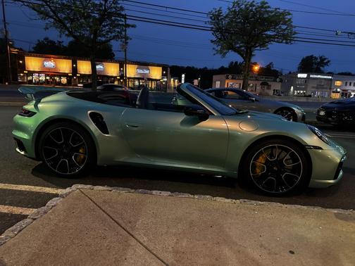 White 2021 Porsche 911 911 Turbo S Cabriolet