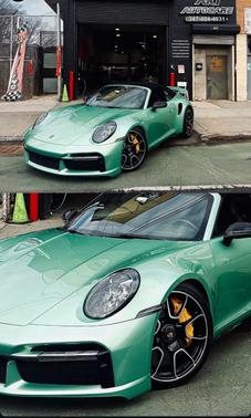 White 2021 Porsche 911 911 Turbo S Cabriolet