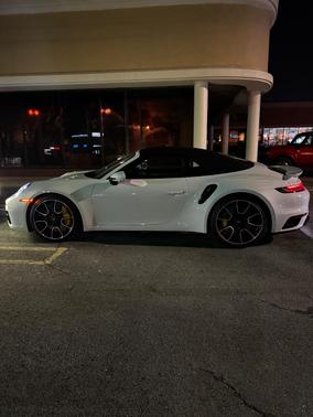 White 2021 Porsche 911 911 Turbo S Cabriolet