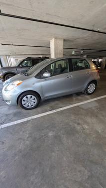 Blue 2011 Toyota Yaris Base
