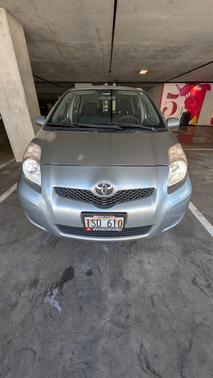 Blue 2011 Toyota Yaris Base