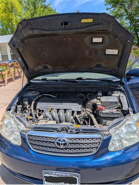 Blue 2007 Toyota Corolla LE