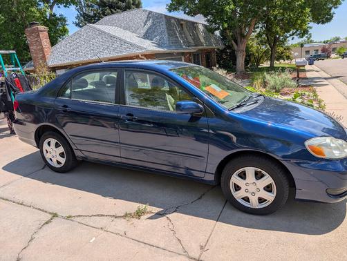 Blue 2007 Toyota Corolla LE