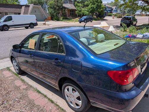 Blue 2007 Toyota Corolla LE