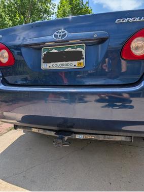 Blue 2007 Toyota Corolla LE