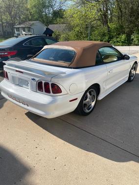 White 1997 Ford Mustang Cobra