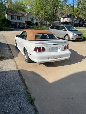 White 1997 Ford Mustang Cobra