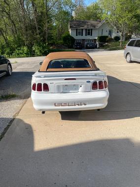 White 1997 Ford Mustang Cobra