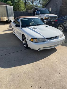 White 1997 Ford Mustang Cobra
