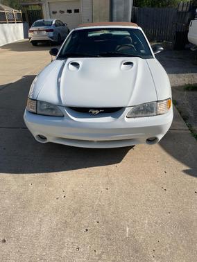 White 1997 Ford Mustang Cobra