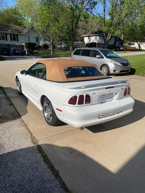 White 1997 Ford Mustang Cobra