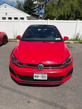 Red 2020 Volkswagen Golf GTI 2.0T SE