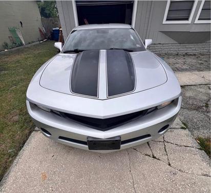 Silver 2010 Chevrolet Camaro 1LS