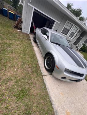 Silver 2010 Chevrolet Camaro 1LS