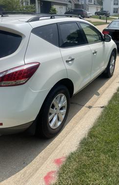 White 2012 Nissan Murano SL