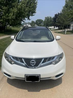 White 2012 Nissan Murano SL