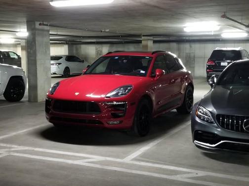 Red 2017 Porsche Macan Macan GTS
