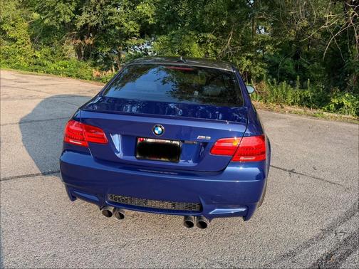 Blue 2008 BMW M3 Base