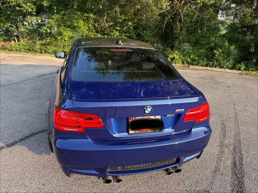 Blue 2008 BMW M3 Base