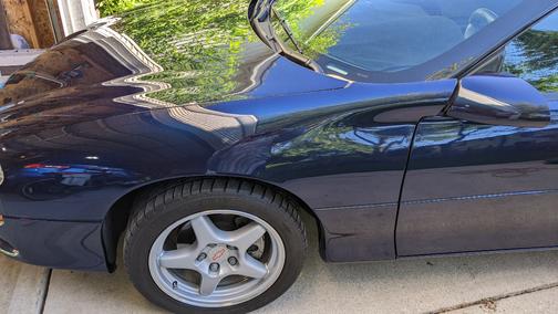 Blue 2002 Chevrolet Camaro Base