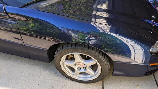Blue 2002 Chevrolet Camaro Base