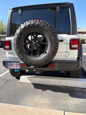 White 2024 Jeep Wrangler 4xe Willys