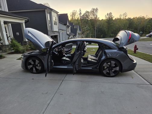 Gray 2023 Lucid Air Pure