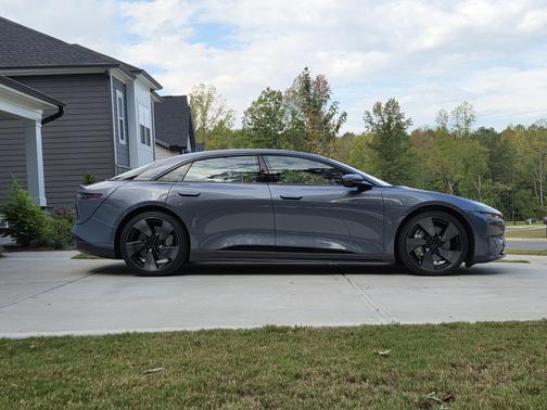 Gray 2023 Lucid Air Pure