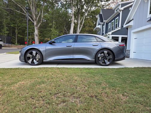 Gray 2023 Lucid Air Pure