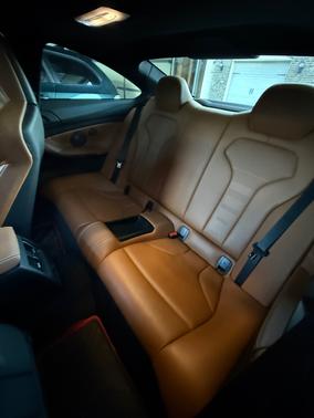 Blue 2017 BMW M4 Base